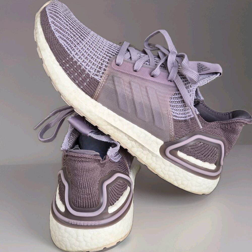 Adidas Womens US 8.5 Ultraboost 2019 Soft Vision Purple Athletic Shoes Sneaker